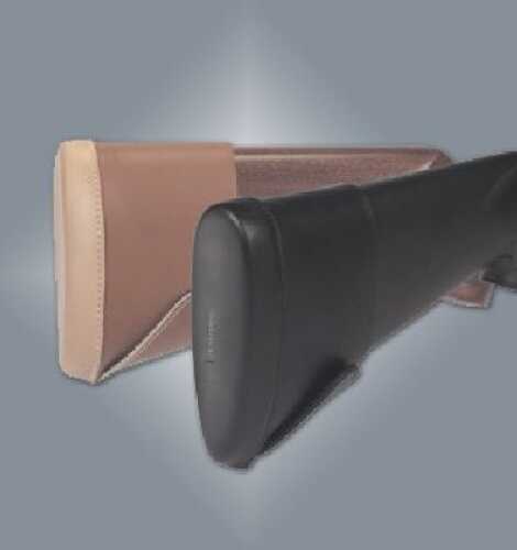 Pachmayr DLX Leather Slip On Pad Med Brown
